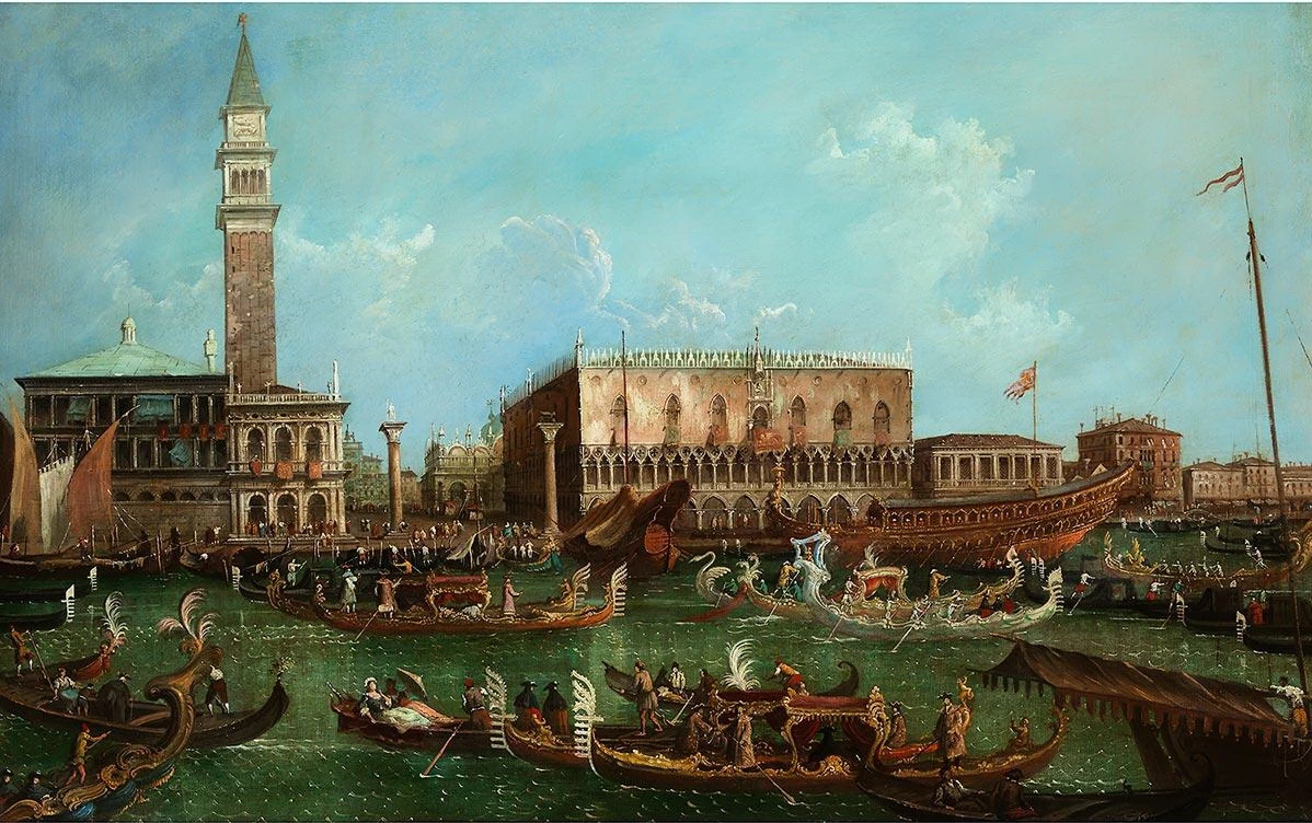 Il ritorno del Bucintoro il giorno dell'ascensione